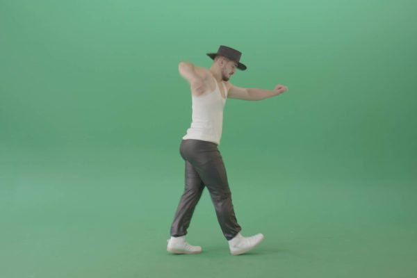 Pop Modern Dance Green Screen Video