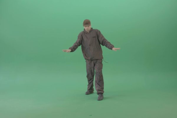 Pop Modern Dance Green Screen Video