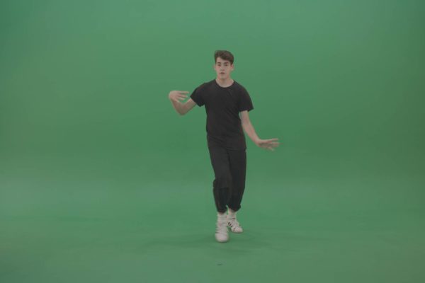 Pop Modern Dance Green Screen Video