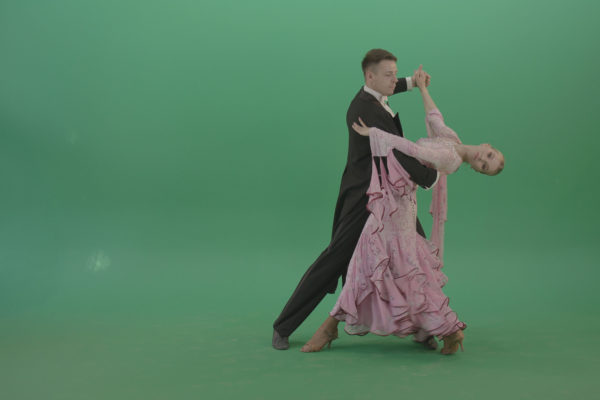 Ballroom dance green screen