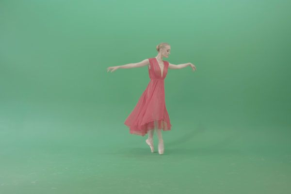ballet dance green screen video