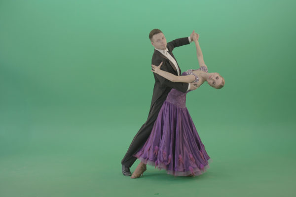 Ballroom dance green screen