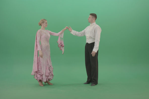 Ballroom dance green screen