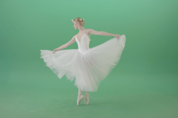 ballet dance green screen video
