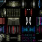 AI Lines Vj loops & Motion Backgrounds for Video Mixing