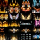 Abstract Fire and Flame Visuals. VJ Loops Pack