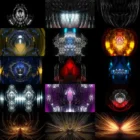 Space EDM VJ Loops