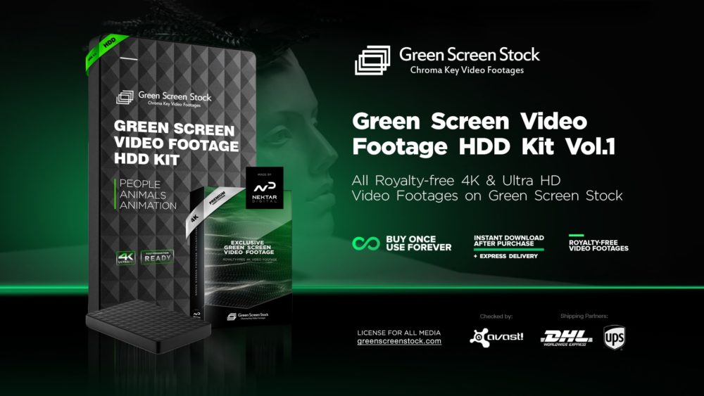 HDD-Green-Screen-Kit-AK Green Screen Video Footage Kit