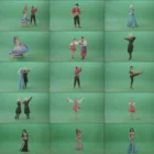 Green Screen Folk Dance Video Footage
