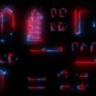 Video Mapping Toolkit Animation with Alpha Channel