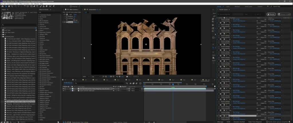 Happy-Mapping---Projection-Mapping-Video-Course---software-Layer-3 After Effects Projection Mapping Course